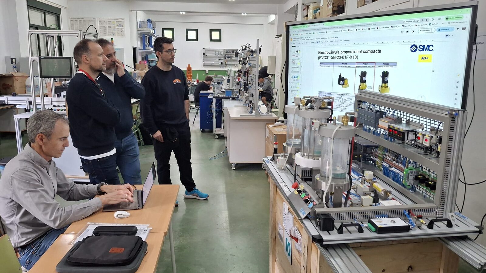 Jornada de trabajo del proyecto Gemelo Digital 9