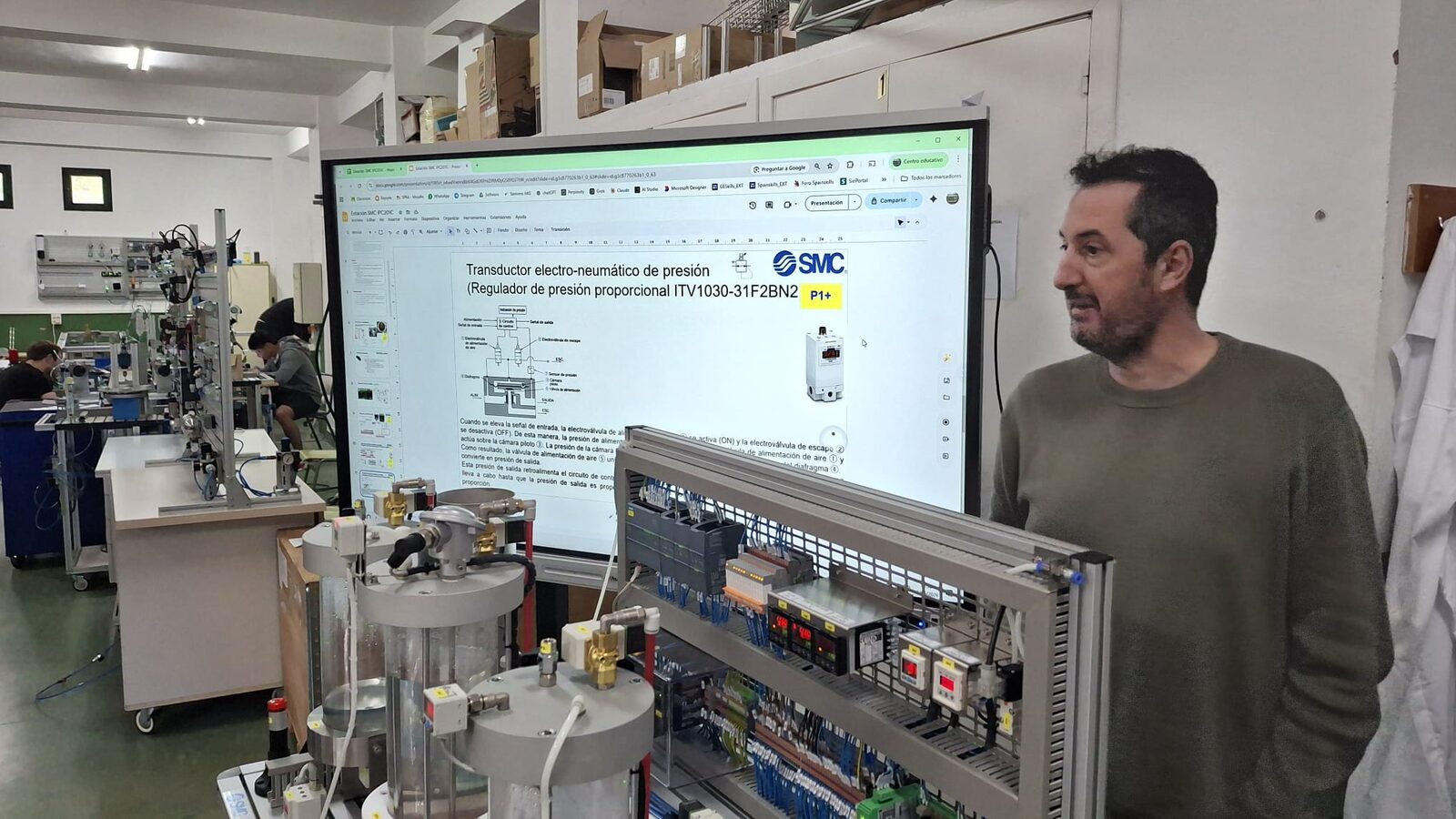 Jornada de trabajo del proyecto Gemelo Digital 12