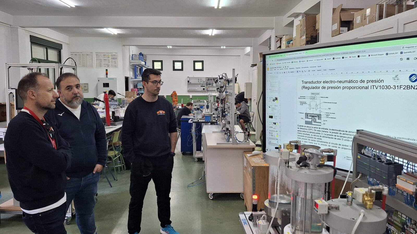 Jornada de trabajo del proyecto Gemelo Digital 13