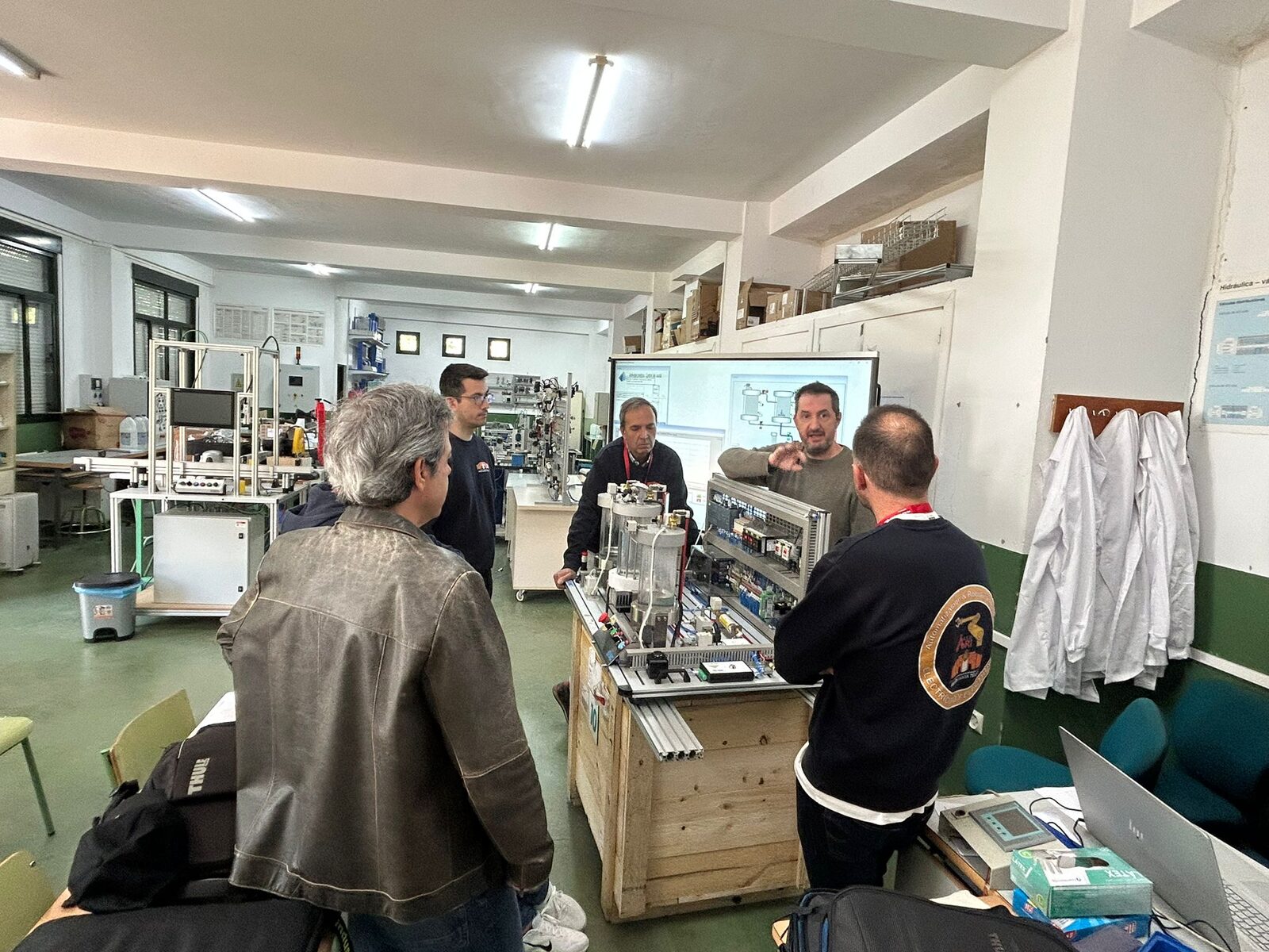 Jornada de trabajo del proyecto Gemelo Digital 14