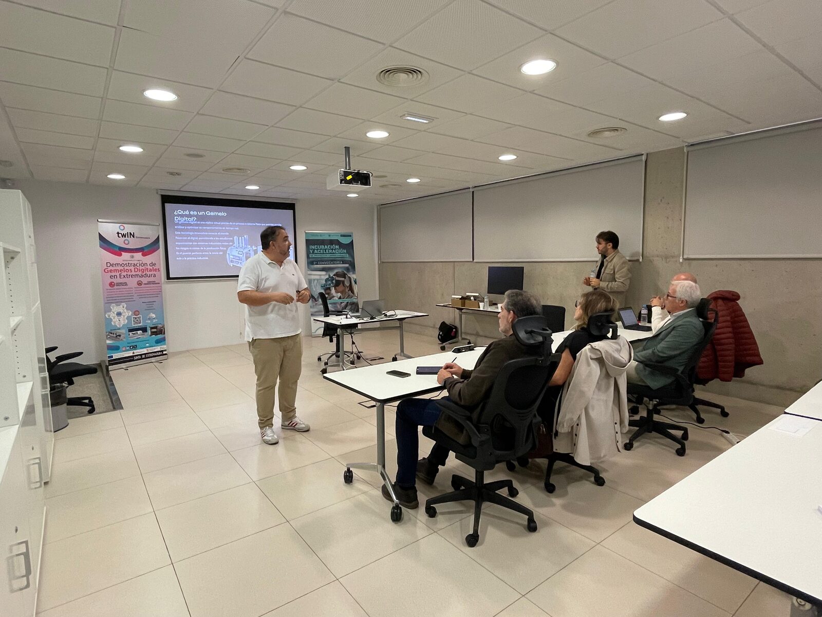 Presentación del proyecto Gemelo Digital en IRIA y COMPUTAEX 7
