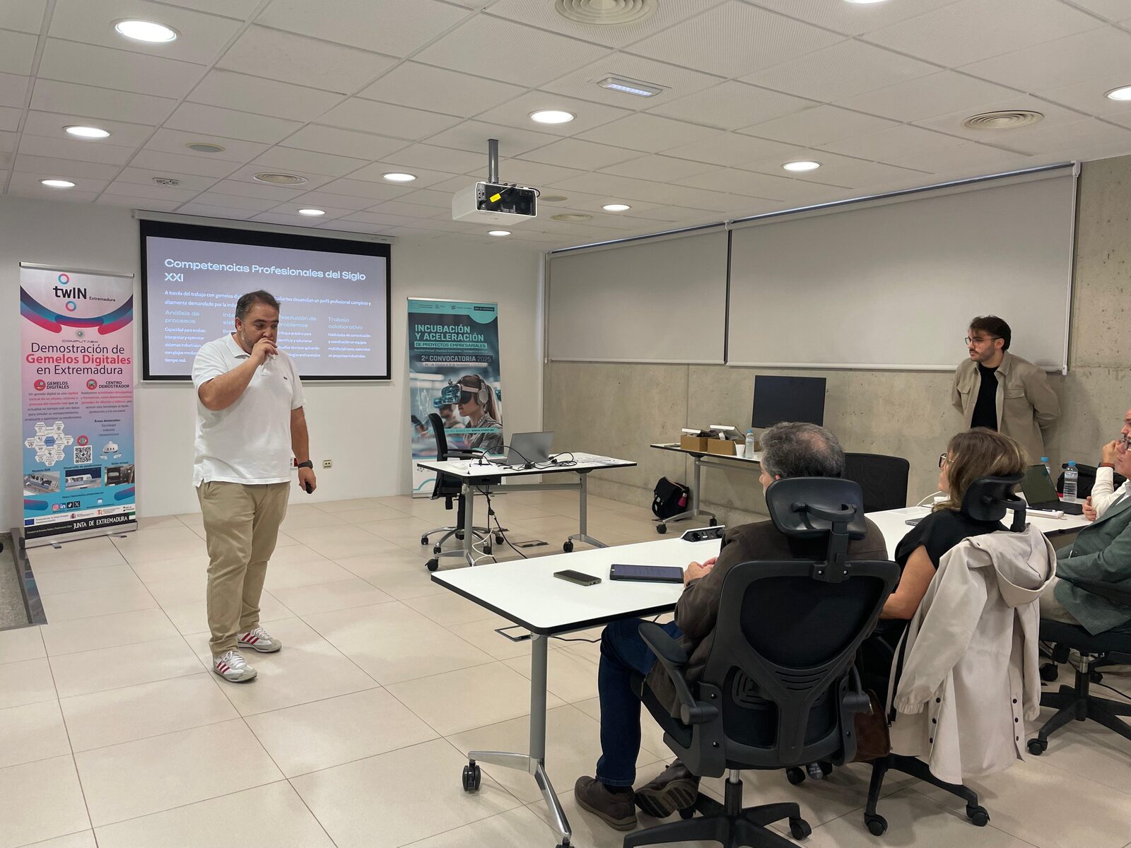 Presentación del proyecto Gemelo Digital en IRIA y COMPUTAEX 9